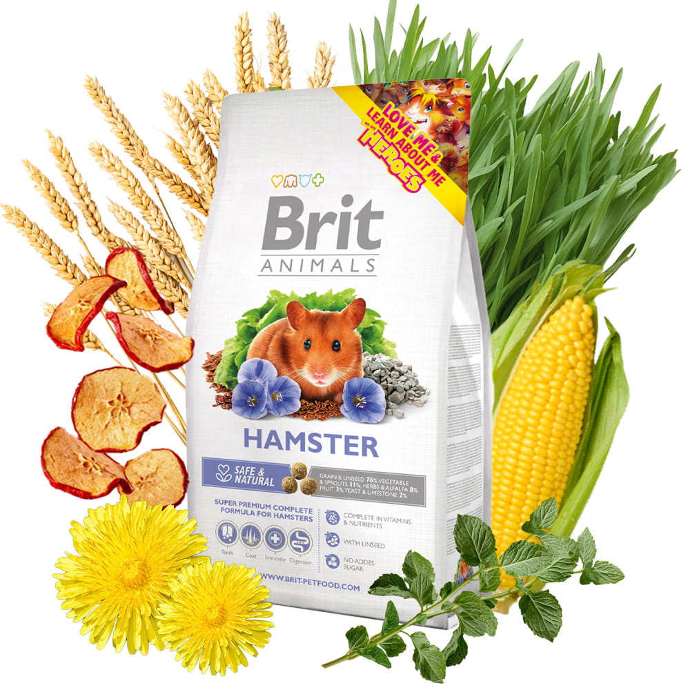 Brit Animals Hamster Complete Karma dla Gryzoni 300g